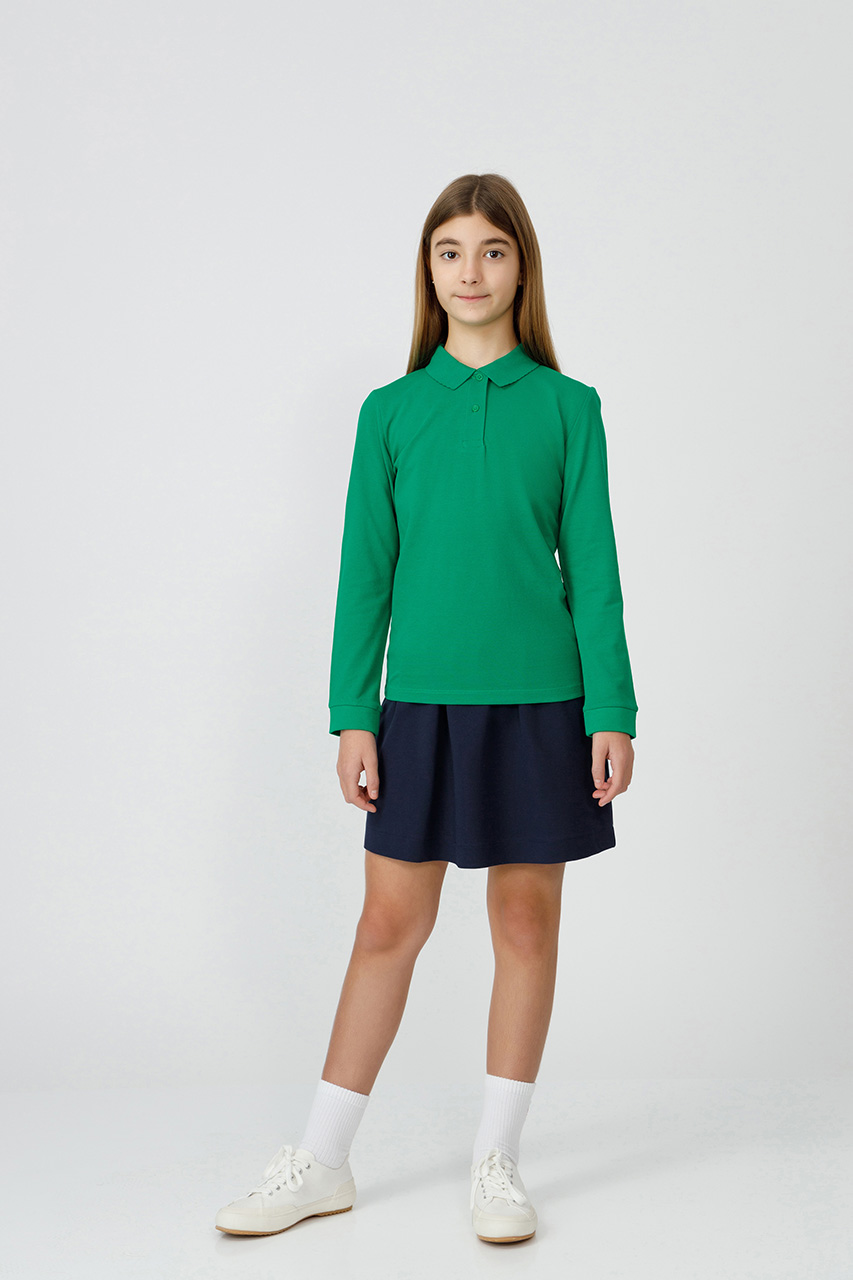 Tricou polo slim fete 998F